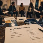 Sensibilisation handicap : atelier ludique en salle de formation