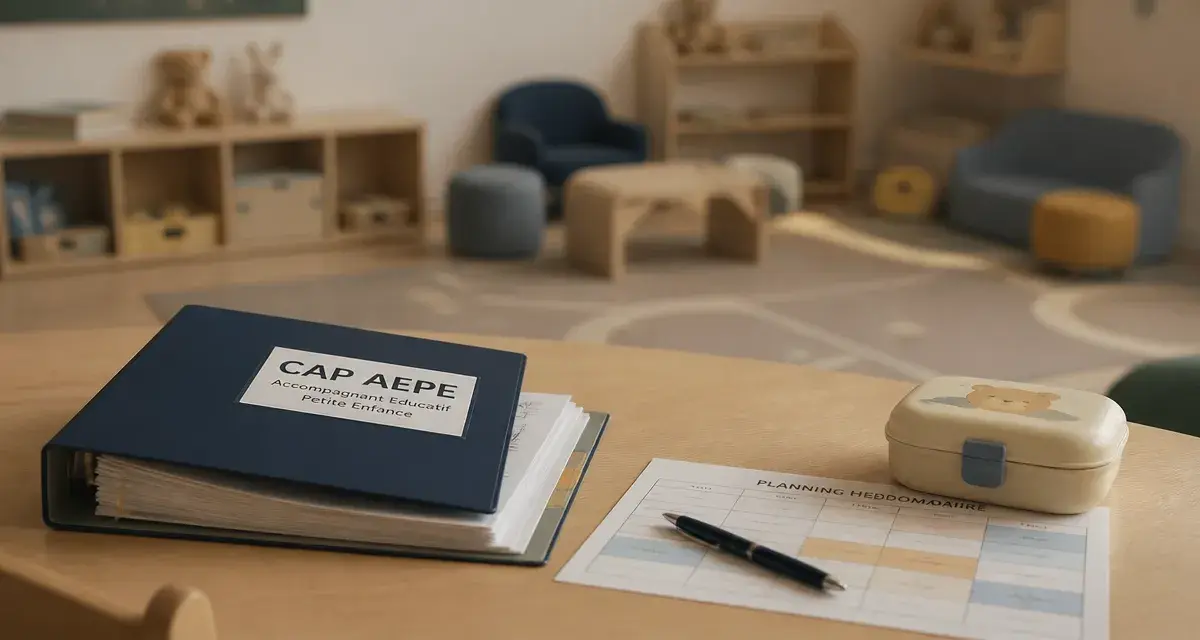 CAP AEPE : cap petite enfance en formation adulte pour reconversion petite enfance