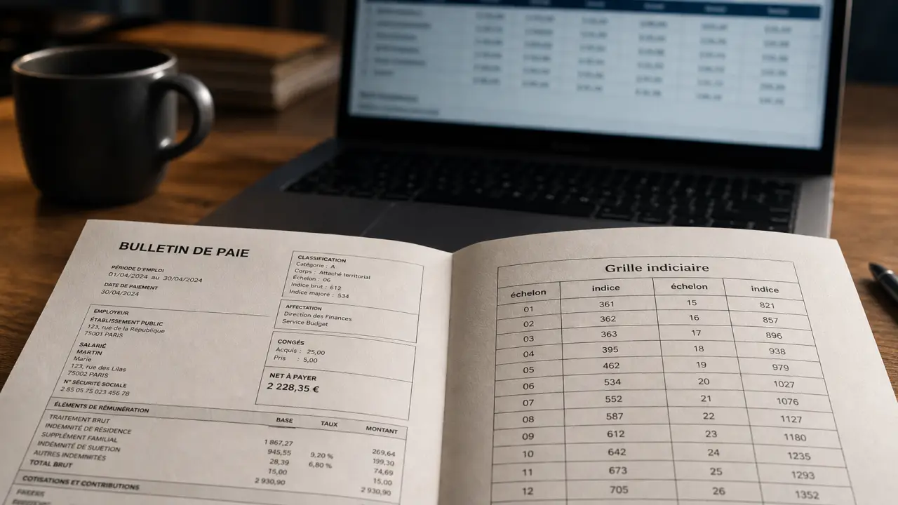 Grille indiciaire aide soignante classe normale : échelons et indices