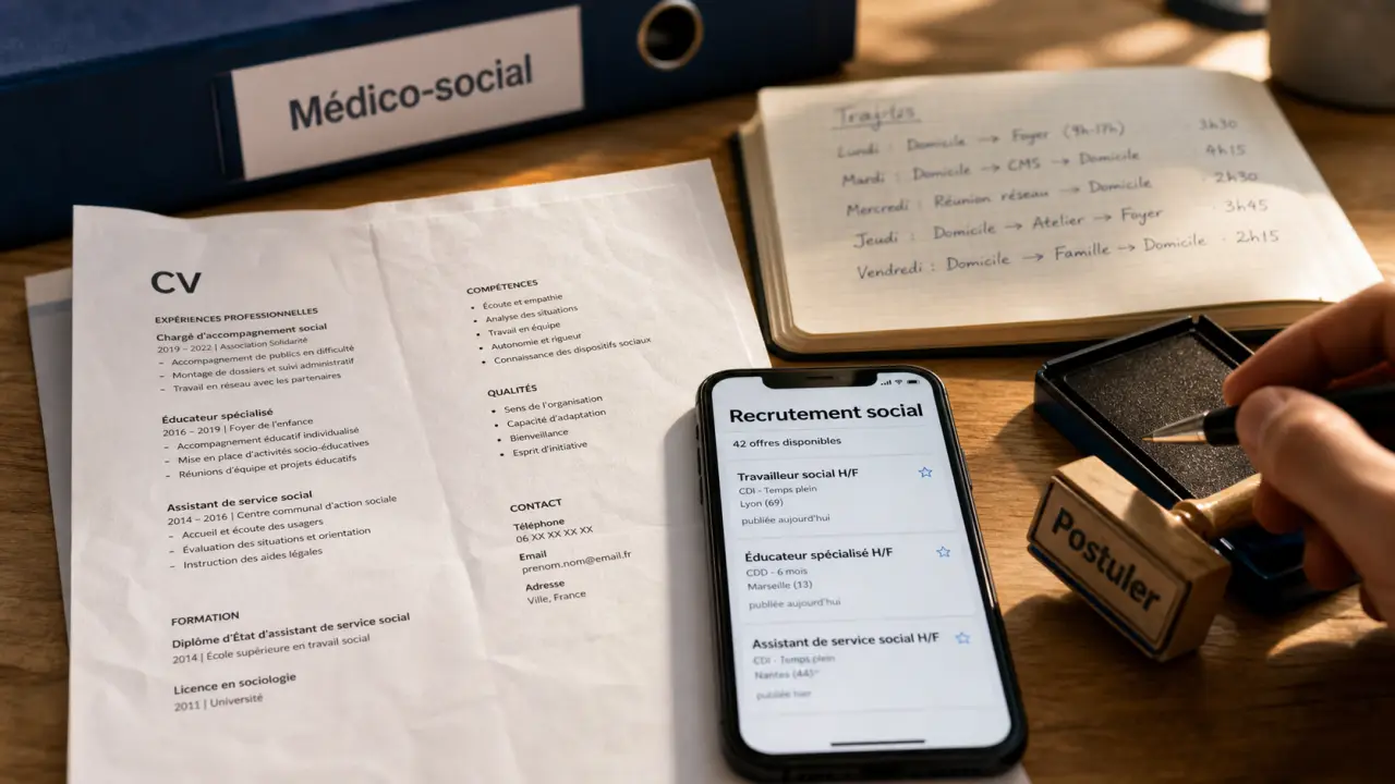 Recrutement social : CV et smartphone pour candidater