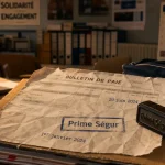Suppression prime segur : fiche de paie tampon Prime Ségur, 20 juin 2024
