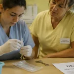 Auxiliaire de puériculture alternance en crèche, encadrement en soins pour enfant
