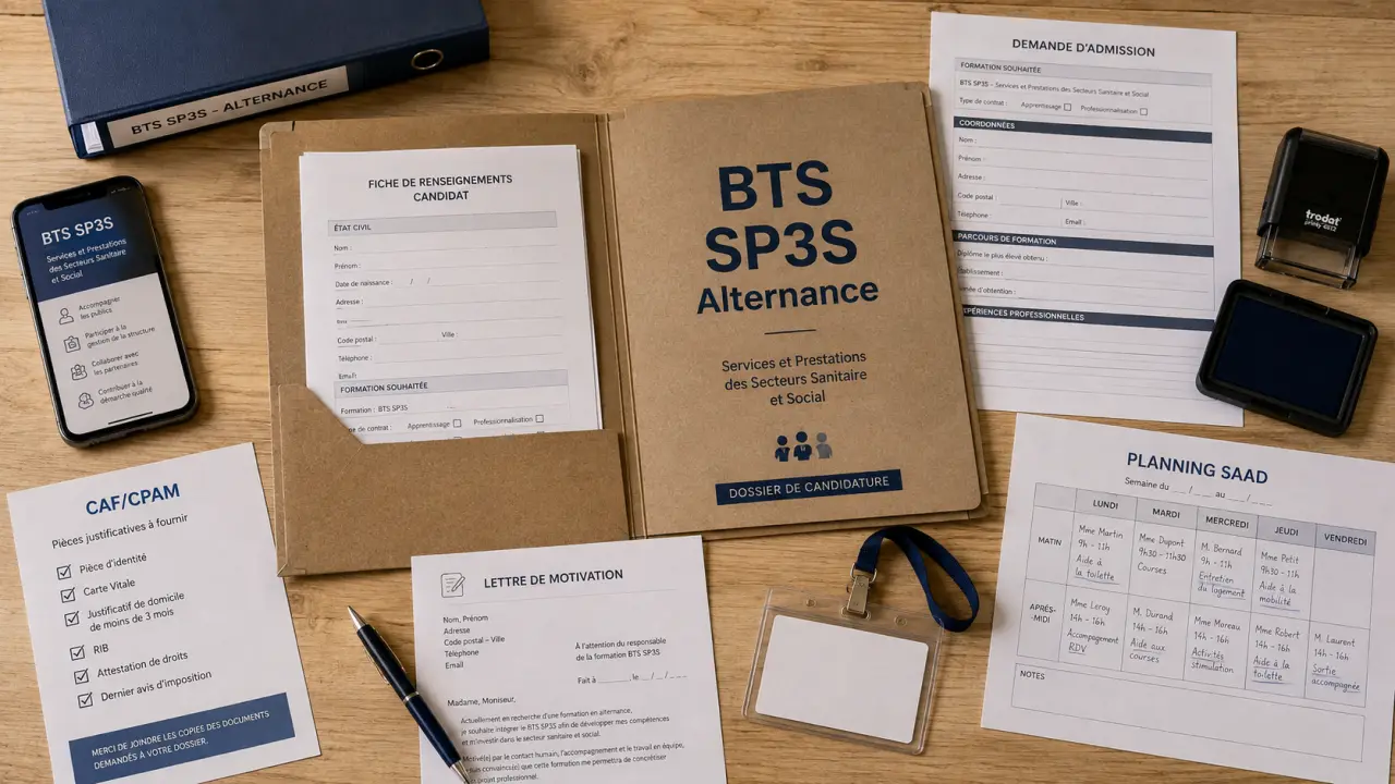 BTS SP3S en alternance : quelle entreprise, dossier et planning