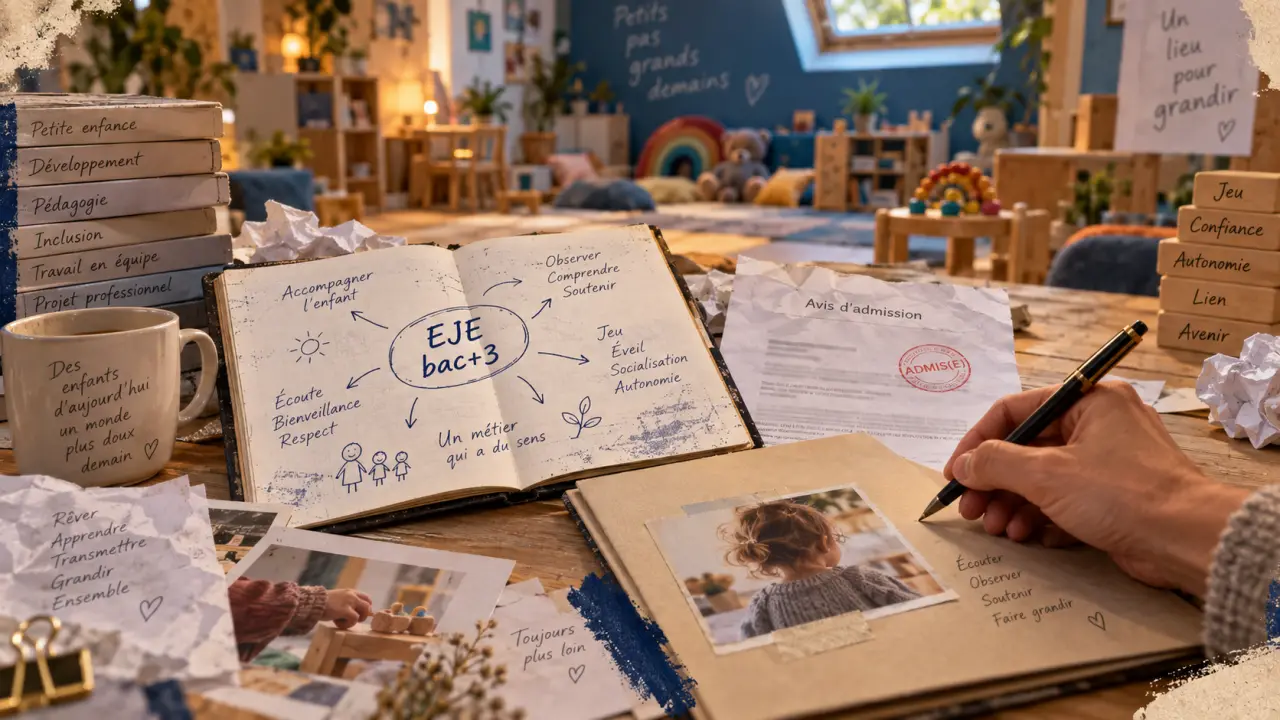 Éducateur de jeune enfance formation : préparation diplôme d’État en 3 ans