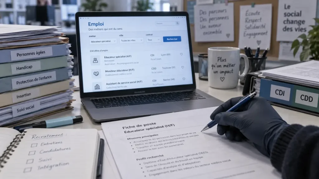 Emploi médico social : CDI, CDD ou fonction publique