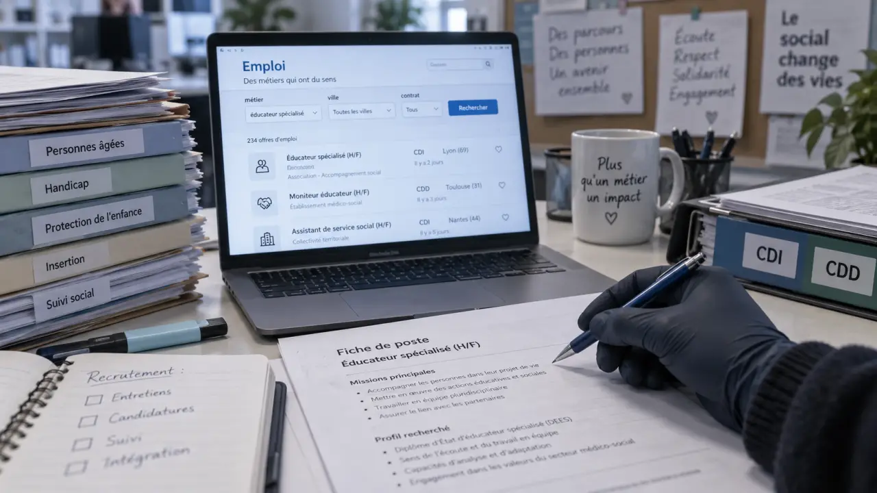 Emploi médico social : CDI, CDD ou fonction publique